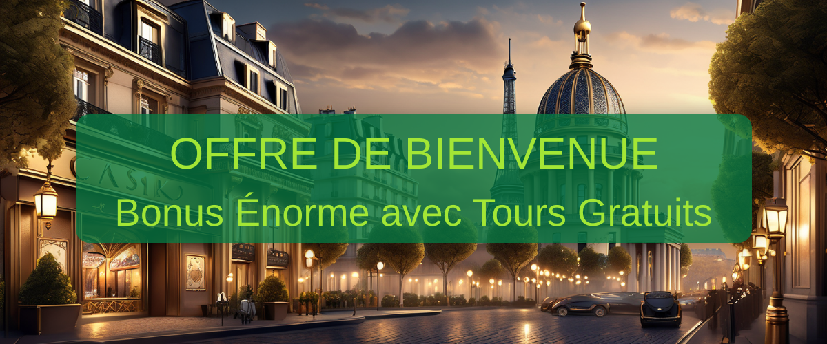 SNCP Casino France - Bonus 500€ et Tours Gratuits